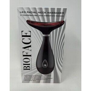 BioFACE LED Facial Neck Massager Pulsating Restore Elasticity Firmness New